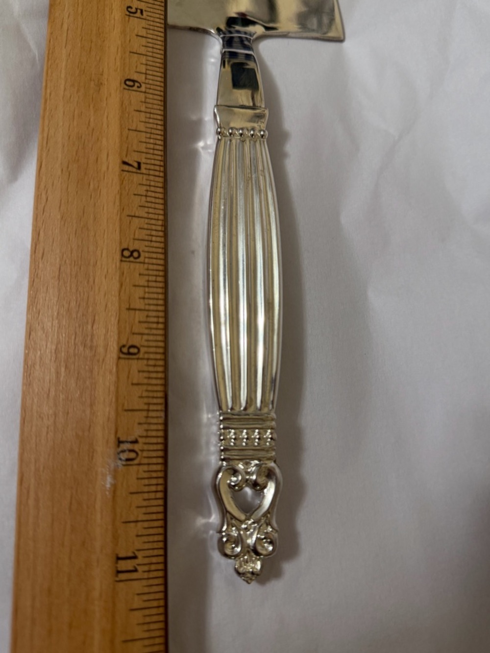 WALLACE Silver Cake Server - Picture 11 of 12